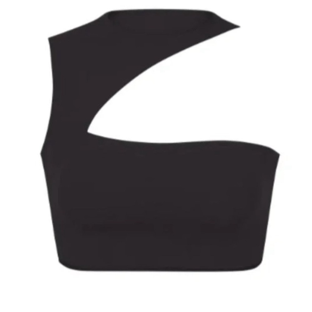 Skins Fits Everybody Super Crop Top - black size xxs NWT - Picture 3 of 6